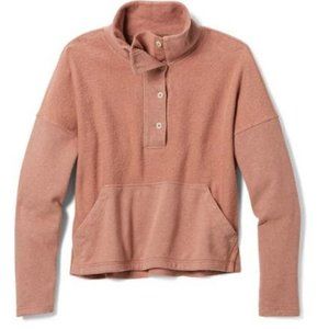 REI Co-op Wallace Lake Fleece Pullover, Women's Size Small, Mahogany Taupe